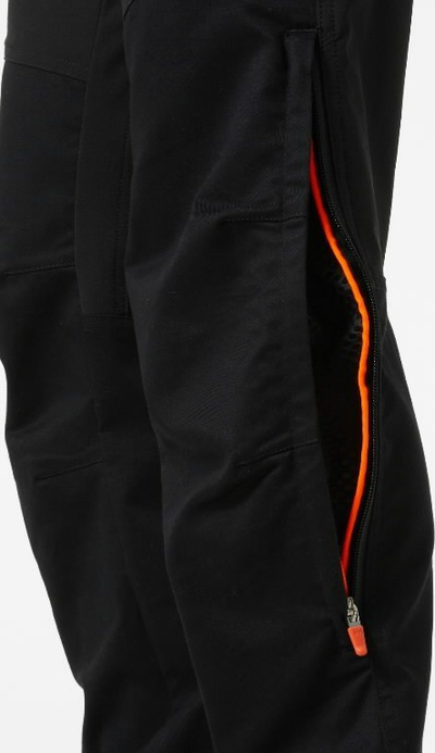 Pantallona pune Helly Hansen W Luna BRZ Cargo, elastike, me xhepa cargo, të zeza