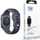 Rrip ore 3mk Silicone për Apple Watch, 38 40 41mm, gri
