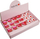Set dekorativ unaza Arpex Valentines Ring Mix, për Shën Valentin, për punime artizanale, multikolor