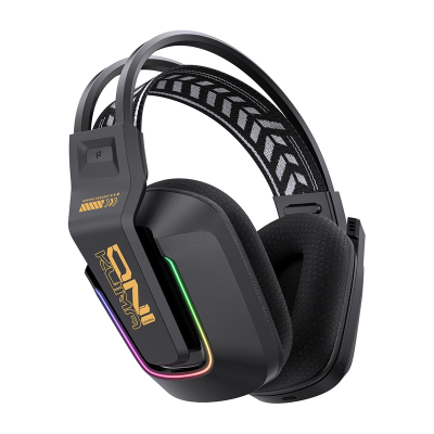 Kufje gaming ONIKUMA GT828, wireless 2.4 GHz Bluetooth, mikrofon me anulim zhurme, RGB, të zeza