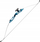 Hark recurve Poe Lang Blue Jazz, 30 lbs, i kaltër