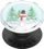 Mbajtëse telefoni PopSockets PopGrip Tidepool Snowglobe Wonderland, për smartphone, dizajn dimri, shumëngjyrëshe