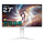 Monitor gaming GIGABYTE M27QA ICE, 27", QHD 2K 180Hz, i bardhë