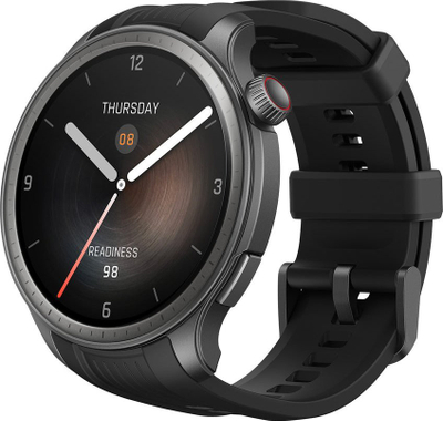Ora e zgjuar Amazfit Balance W2286GL2G, ekran 1.5" AMOLED, Bluetooth Wi‑Fi, e zezë