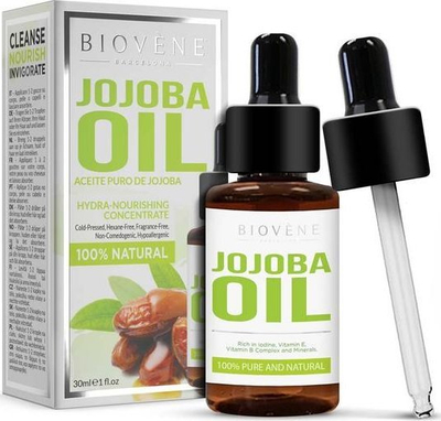 Vaj jojoba Biovène Jojoba Oil, 30 ml, 100% natyral