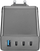 Karikues muri Cellularline Multipower Nano 100W, 3x USB C 1x USB A, GaN, i zi