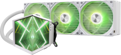 Ftohës liquid CPU TRYX Stage 360 ARGB, 360mm, PWM, i bardhë