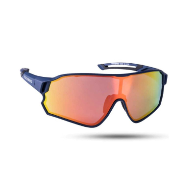 Syze sportive Rockbros Blue Polarized, UV400, xhama të polarizuar, blu