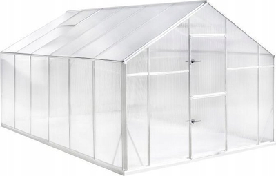 Сера градинарска SANUS XL-16, 5.7x2.9m, поликарбонат 6mm, транспарентна
