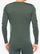 Bluzë termike Odlo Natural Merino 200 Crew Neck, 100% lesh merino, me mëngë t’gjata, jeshile, M