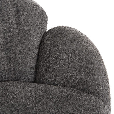 Kolltuk Harnis bouclé (HM9603.01), gri/ zezë