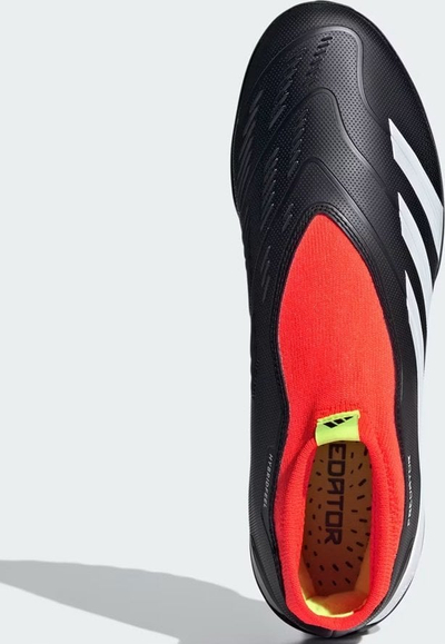 Këpucë futbolli Adidas Predator League LL Jr TF IG7715, për fëmijë, për fushë artificiale, të zeza të kuqe të bardha