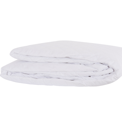 Mbrojtëse dysheku HomeMart Velura HM12174.160, 160x200 cm, rezistente ndaj ujit, mikrofiber, e bardhë