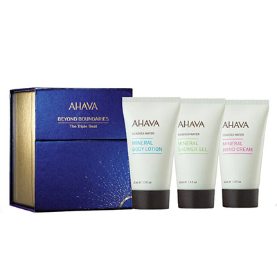 Set për kujdes ndaj lëkurës Ahava The Triple Treat, 3 x 40 ml