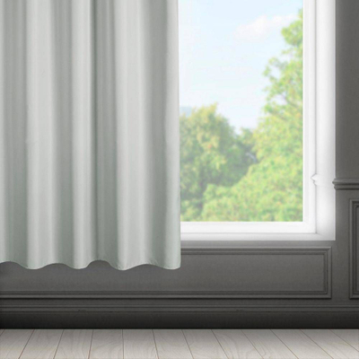 Perde Eurofirany Drape 372681, poliester, mat, gri çeliku