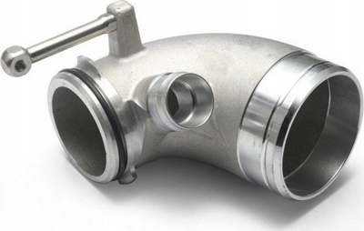 Tub hyrës TurboWorks Intake Pipe, për VW Golf Audi A3 TT MQB GEN 3 2.0 TFSI, alumin, i zi