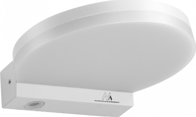 Lampë muri e jashtme Maclean MCE346W, LED 15W, IP65, e bardhë