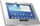 Kuti mbrojtëse Compulocks Galaxy Tab 3, metal, argjend