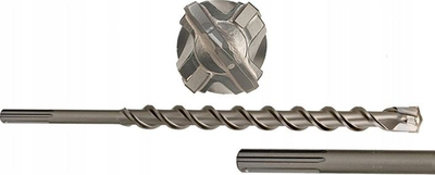 Stërvitëse betoni Bosch SDS-max, 40mm, karabit, gri