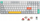 Tastierë mekanike wireless Nuphy Air96 V2, Red 2.0, Ionic White