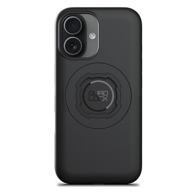Mbështjellës telefoni Quad Lock MAG Case, për iPhone 17 6.3", mbështetje wireless, i zi