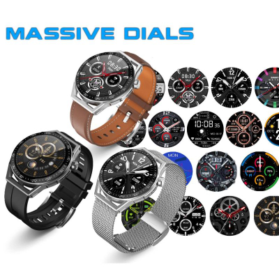 Smartwatch Rubicon RNCE88-1, Bluetooth, ekran me prekje, i zi