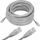 Kabllo rrjeti UTP CAT6E, RJ45 8P8C, 20m, gri