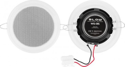 Altoparlant tavanor Blow WS-135, 100mm, 15W 8Ω, i bardhë