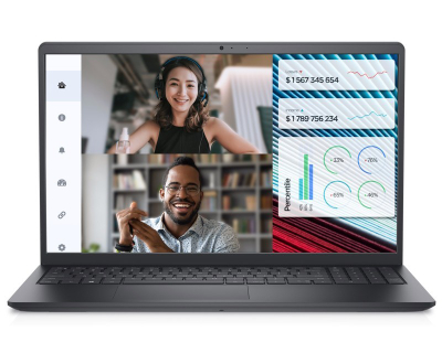 Laptop DELL Vostro 3520 15.6" FHD (Intel Core i7-1255U, 8GB RAM, 512GB SSD, Intel Iris Xe, Fingerprint, Backlight, NoOS, Grey)