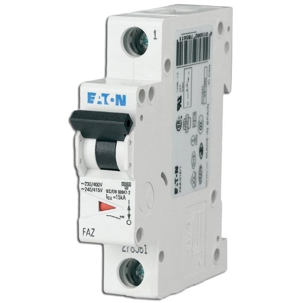 Ndarës automatik Eaton FAZ C3/1, 1P, 3A, i bardhë