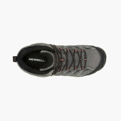Këpucë malore Merrell Moab 3 Mid GTX, për burra, Gore Tex, Vibram, gri