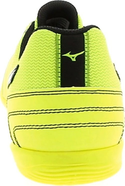 Këpucë futbolli për në palestër Mizuno Mrl Sala Club IN M Q1GA220345, për burra, me shollë që s’len shenja, ngjyrë e verdhë neon