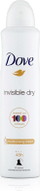 Дезодоранс спреј Dove Invisible Dry, 250ml, антиперспирант, бел