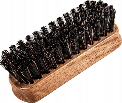 Furçë pastrimi Daniel Washington Leather Brush Big, për lëkurë, e madhe, kafe