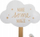 Varese rrobash për fëmijë Atmosphera Cloud, 135cm, dru, e bardhë