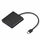 Adaptues video FANTEC USB C në HDMI, 4K, USB 3.0, i zi