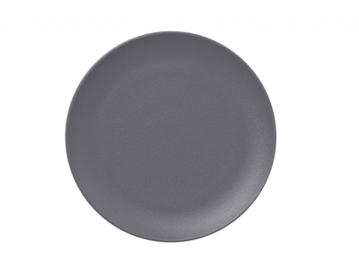 Pjatë porcelani RAK Porcelain Neo Fusion, 27cm, formë coupe, gri stone