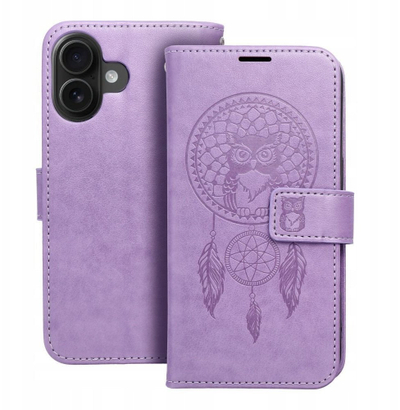 Mbrojtëse libri OEM MEZZO për iPhone 17 Dreamcatcher, me xhepa, lejla