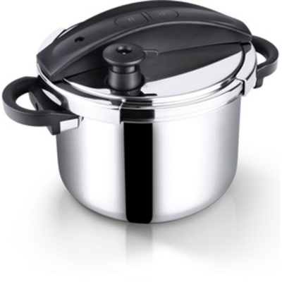 Tenxhere me presion Lamart LTDSD6, 6 l, e argjendtë