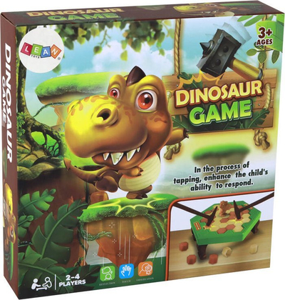 Lojë shkathtësie Leantoys Dinosaur In Trouble, me çekan, për fëmijë
