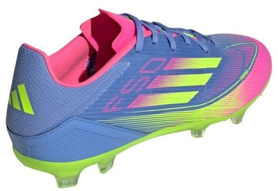 Këpucë futbolli Adidas F50 League Messi IH0928, FG MG, blu rozë