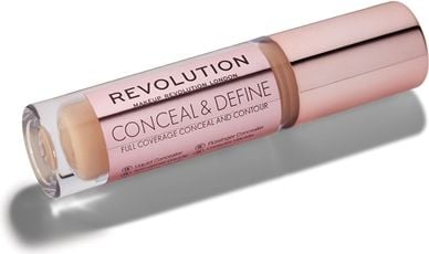 Коректор за лице Makeup Revolution Conceal and Define C11, целосно покривање, 3.4 ml