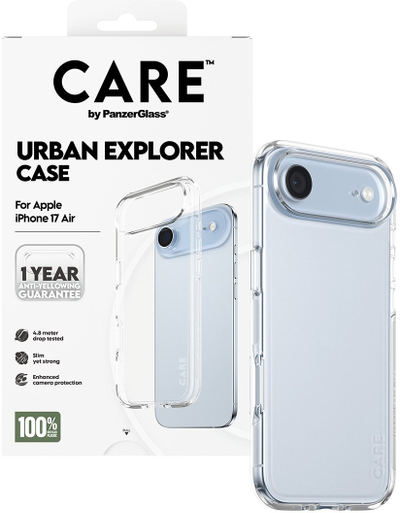 Mbrojtëse telefoni PanzerGlass Urban Explorer, për Apple iPhone Air, transparente