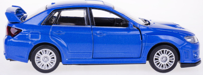 Makina Subaru WRX STI, model 2010 Blue Daffi, blu e kalter