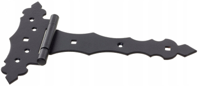 Mbajtëse dekorative për portë ZOB 150C, 2.5mm, metal, e zezë