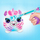 Set kreativ Canal Toys Style 4 Ever Airbrush Plush Surprise Mini, lodër pelush për ngjyrosje, me markera dhe shabllone, shumëngjyrësh