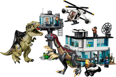 Set LEGO Jurassic World 76949 Sulmi i Giganotosaurus &amp; Therizinosaurus, për kalamaj 9+, shumëngjyrësh