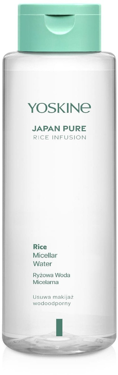 Ujë micelar DAX Yoskine Japan Pure Rice Infusion, heqës i makeup-it, 400ml