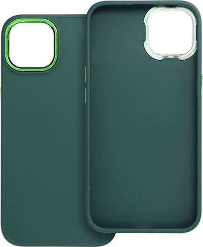 Maskë telefoni Frame Case për iPhone 13, TPU, skaje të përforcuara, mat