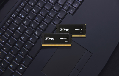 Memorie RAM për laptop Kingston FURY Impact, 64GB, DDR5 5600MHz, CL40
